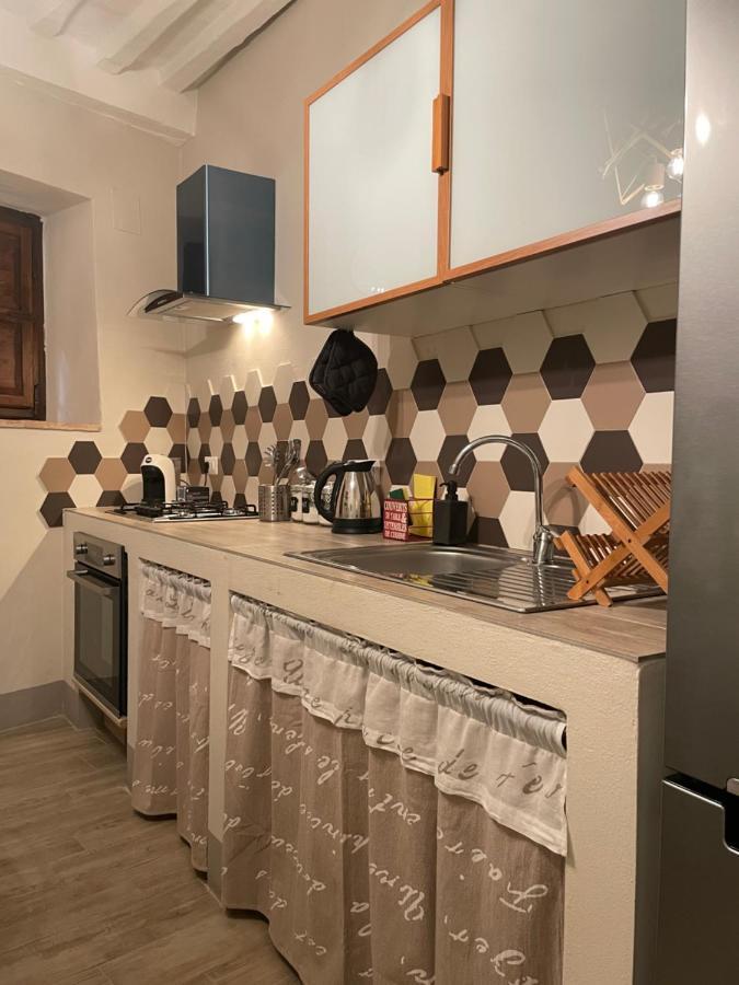 Pienzalettings Appartement Buitenkant foto